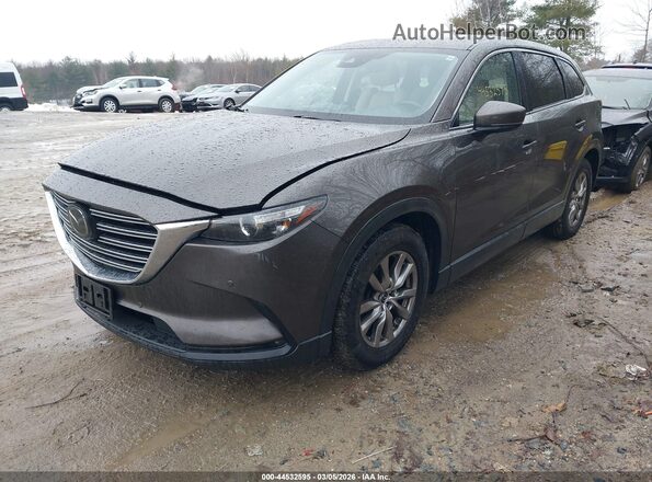 JM3TCBCY9K0331431 2019 MAZDA CX-9 Beige წინა მარცხენა ხედი სამი მეოთხედიდან