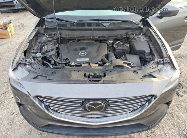 JM3TCBCYXK0304853 2019 MAZDA CX-9 Gray ძრავის განყოფილების ხედი