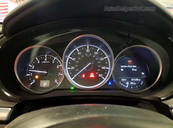 JM3TCBDY0G0111701 2016 MAZDA CX-9 Черный Вид щитка приборов