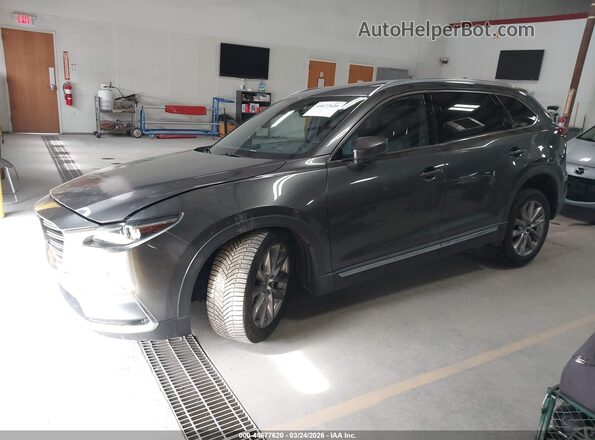 JM3TCBDY0M0506697 2021 MAZDA CX-9 Gray Առջևի ձախ երեք քառորդ տեսարան