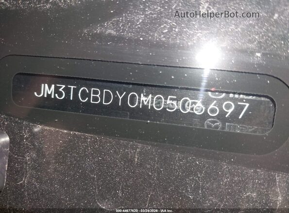 JM3TCBDY0M0506697 2021 MAZDA CX-9 Gray Շարժիչի բաժամունքի տեսք