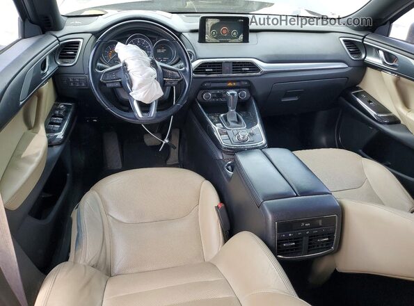 JM3TCBDY3H0135444 2017 MAZDA CX-9 Gray Вид панелі приладів