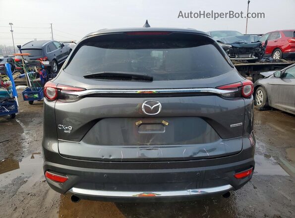 JM3TCBDY4M0522594 2021 MAZDA CX-9 Gray Rear view