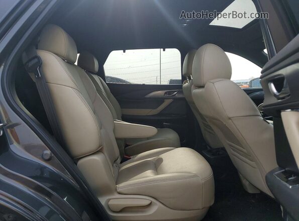 JM3TCBDY4M0522594 2021 MAZDA CX-9 Gray Rear interior view