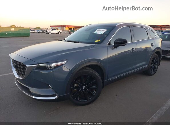 JM3TCBDY4N0626181 2022 MAZDA CX-9 Silver წინა მარცხენა ხედი სამი მეოთხედიდან