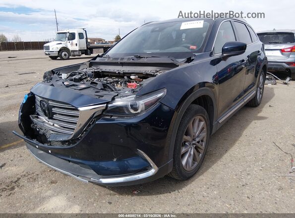 JM3TCBDY4P0629746 2023 MAZDA CX-9 Синий Передняя левая четверть