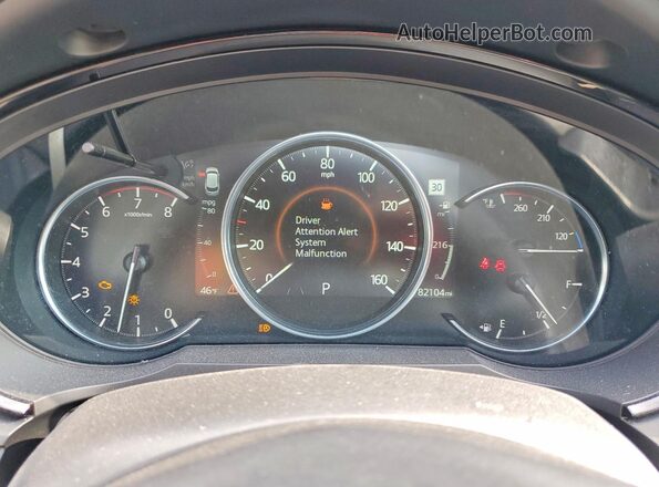 JM3TCBDY6M0514643 2021 MAZDA CX-9 Gray Instrument cluster view