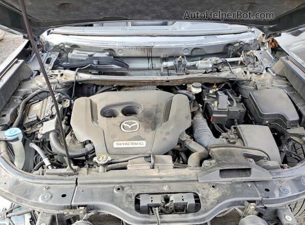 JM3TCBDY6M0514643 2021 MAZDA CX-9 Gray Engine compartment view
