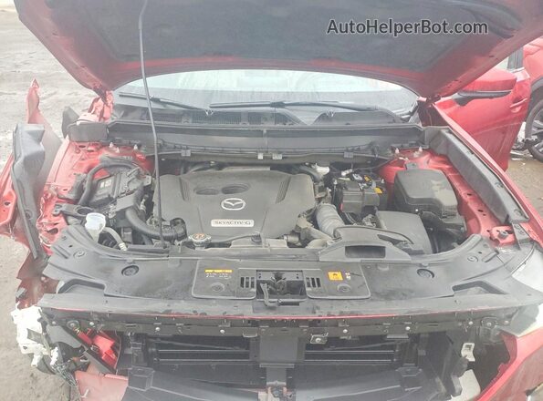 JM3TCBDY7M0506177 2021 MAZDA CX-9 Red ძრავის განყოფილების ხედი