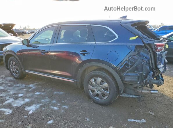 JM3TCBDY8M0525532 2021 MAZDA CX-9 Blue Trasero izquierdo