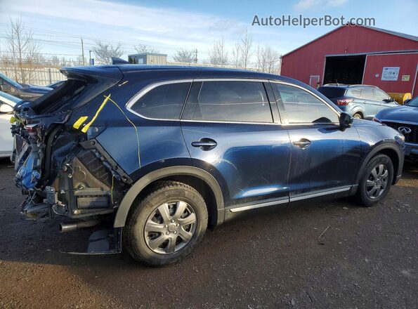 JM3TCBDY8M0525532 2021 MAZDA CX-9 Blue Trasero derecho