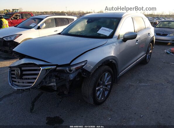 JM3TCBDY9M0511719 2021 MAZDA CX-9 Gray Vista tres cuartos delantera izquierda