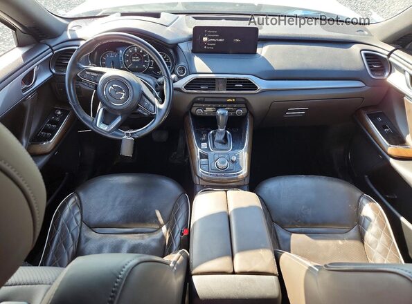 JM3TCBEY0M0509338 2021 MAZDA CX-9 White წინა პანელის ხედი