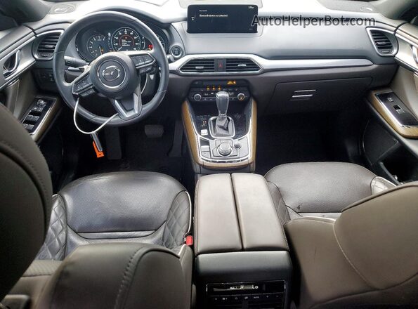 JM3TCBEY1M0528786 2021 MAZDA CX-9 Charcoal Dashboard view