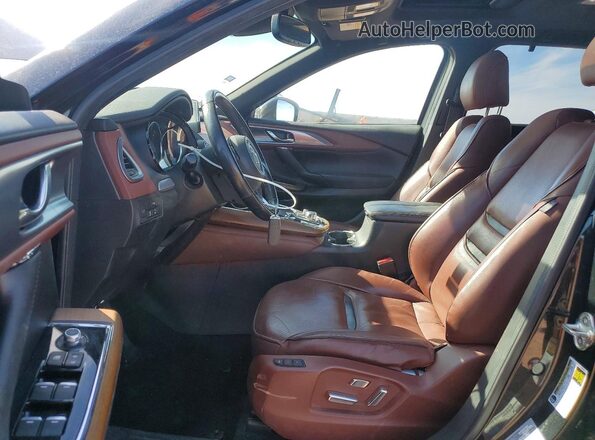 JM3TCBEY2J0220831 2018 MAZDA CX-9 Black Front interior view