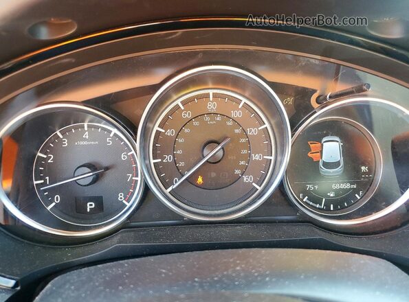 JM3TCBEY2J0220831 2018 MAZDA CX-9 Black Instrument cluster view