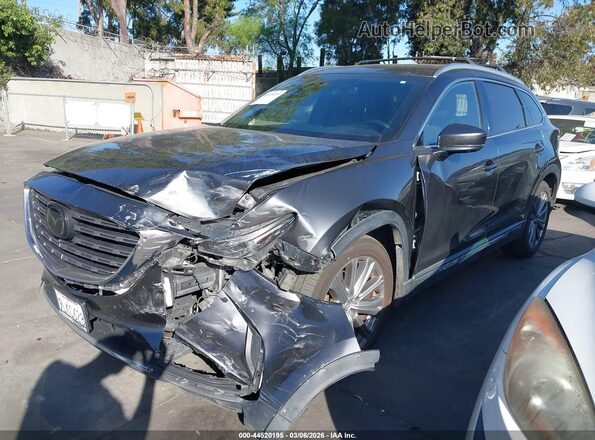 JM3TCBEY5M0504572 2021 MAZDA CX-9 Gray Передня ліва чверть