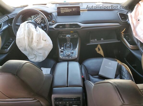 JM3TCBEY5M0507679 2021 MAZDA CX-9 White Dashboard view
