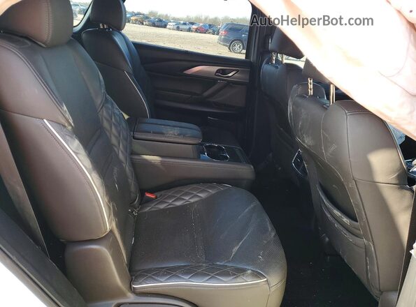 JM3TCBEY5M0507679 2021 MAZDA CX-9 White Rear interior view