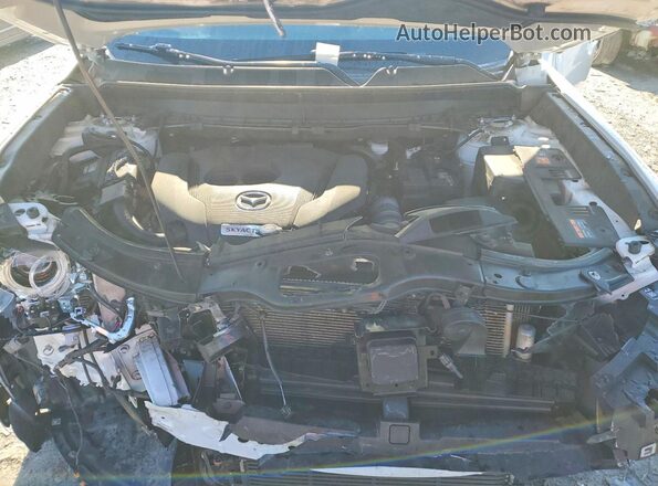 JM3TCBEY5M0507679 2021 MAZDA CX-9 White Engine compartment view
