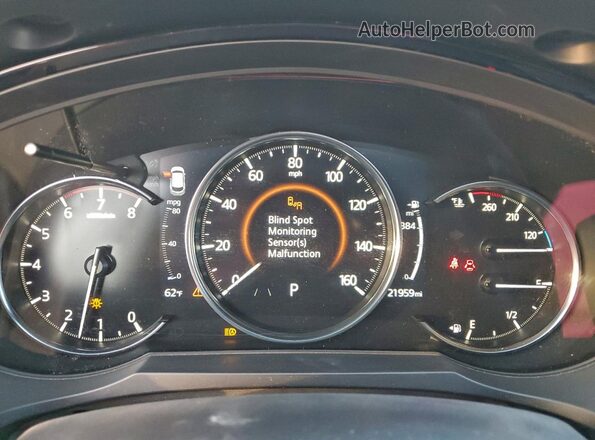 JM3TCBEY6P0645607 2023 MAZDA CX-9 White Vista del cuadro de instrumentos
