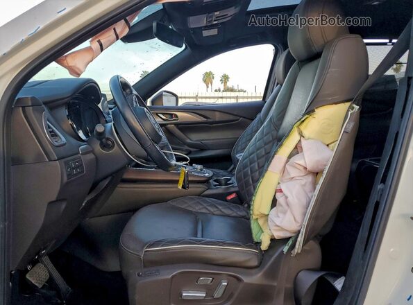 JM3TCBEY6P0645607 2023 MAZDA CX-9 White Vista interior delantera