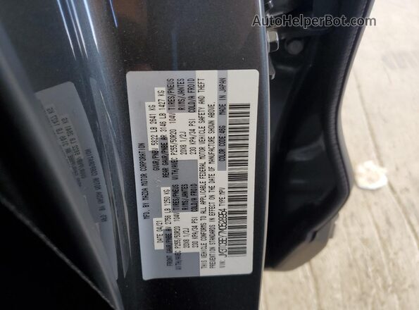JM3TCBEY7M0528954 2021 MAZDA CX-9 Gray VIN sticker view