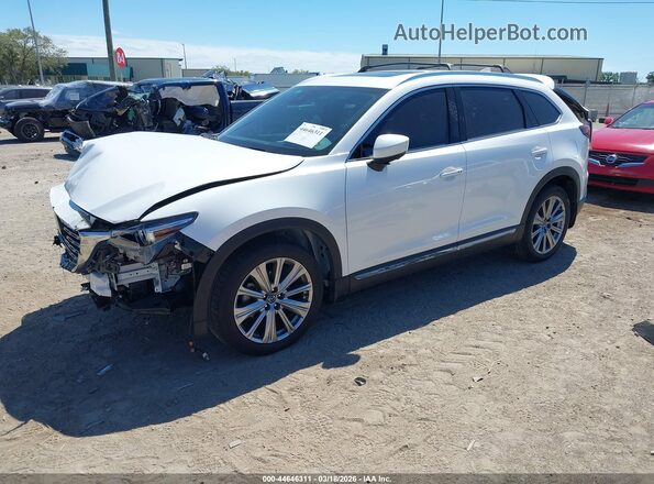 JM3TCBEY7N0614041 2022 MAZDA CX-9 White Առջևի ձախ երեք քառորդ տեսարան
