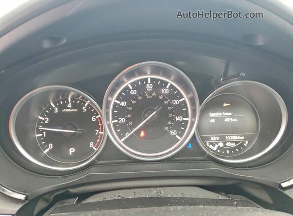 JM3TCBEY8G0119477 2016 MAZDA CX-9 Silver Widok zestawu wskaźników