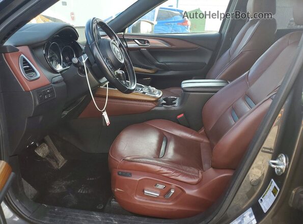 JM3TCBEYXJ0201797 2018 MAZDA CX-9 Charcoal Vista interior delantera