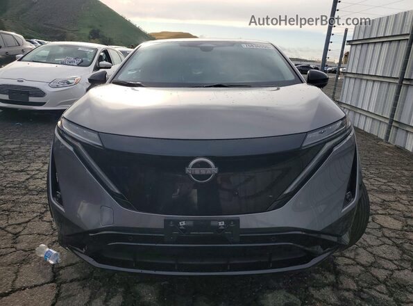 JN1AF0BA1RM432615 2024 NISSAN ARIYA Gray Widok z przodu