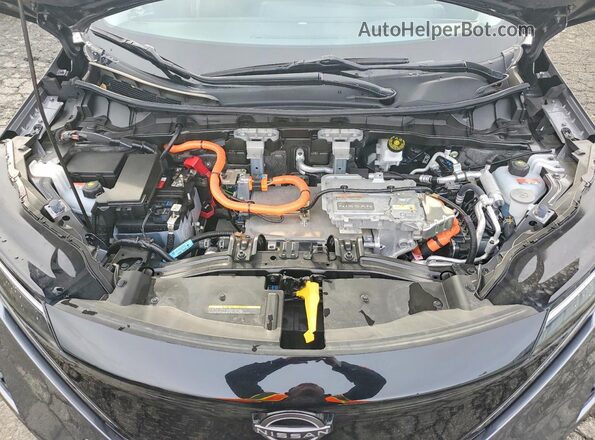 JN1AF0BA1RM432615 2024 NISSAN ARIYA Gray Widok komory silnika