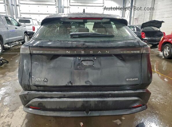 JN1AF0BA2PM405856 2023 NISSAN ARIYA Black Widok z tyłu