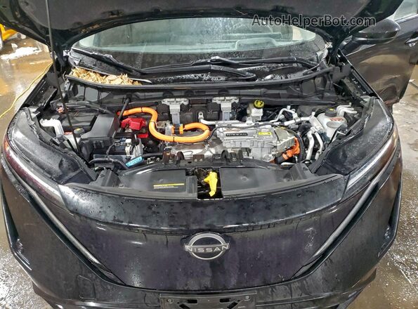 JN1AF0BA2PM405856 2023 NISSAN ARIYA Black Widok komory silnika