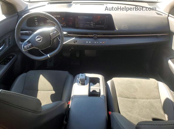 JN1AF0BA4PM404708 2023 NISSAN ARIYA Silver Dashboard view