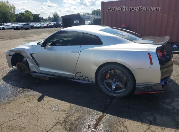 JN1AR5EF9HM820993 2017 NISSAN GT-R Silver Հետևի ձախ
