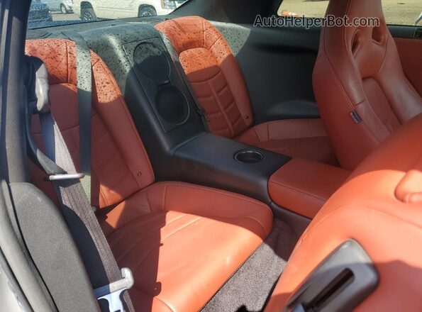 JN1AR5EF9HM820993 2017 NISSAN GT-R Silver Հետևի նստատեղերի տեսք