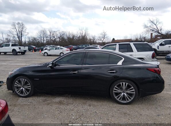 JN1AV7AR0JM780011 2018 INFINITI Q50 HYBRID Black 
