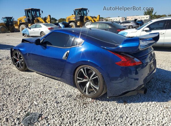 JN1AZ4EH2LM821925 2020 NISSAN 370Z Blue Trasero izquierdo