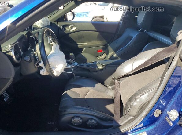JN1AZ4EH2LM821925 2020 NISSAN 370Z Blue Vista interior delantera