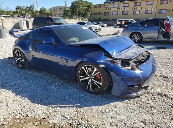 JN1AZ4EH2LM821925 2020 NISSAN 370Z Blue Delantero derecho