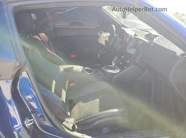 JN1AZ4EH2LM821925 2020 NISSAN 370Z Blue Vista de los asientos traseros