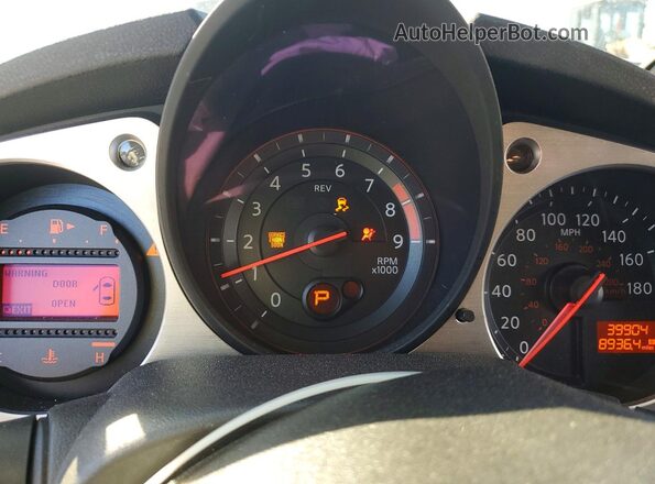 JN1AZ4EH2LM821925 2020 NISSAN 370Z Blue Vista del cuadro de instrumentos