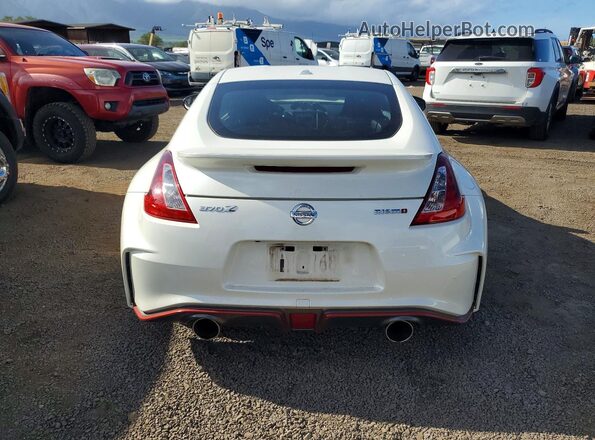 JN1AZ4EH2LM823397 2020 NISSAN 370Z White უკანა ხედი