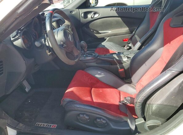 JN1AZ4EH2LM823397 2020 NISSAN 370Z White წინა სალონის ხედი
