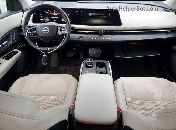 JN1BF0BA0PM409327 2023 NISSAN ARIYA Gray Vista del salpicadero