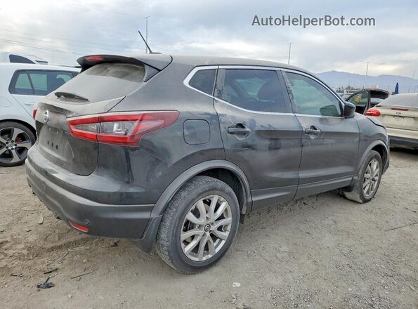 JN1BJ1AV1MW561609 2021 NISSAN ROGUE Black Rear right