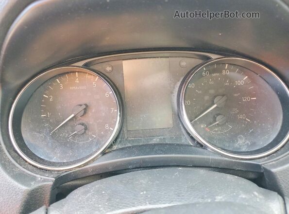 JN1BJ1AV2MW307231 2021 NISSAN ROGUE Blue ხელსაწყოთა პანელის ხედი