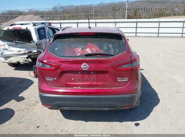 JN1BJ1CW7MW423952 2021 NISSAN ROGUE Red 