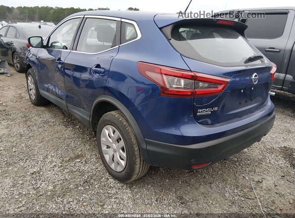 JN1BJ1CWXLW372641 2020 NISSAN ROGUE Blue 